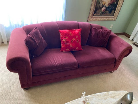 Vintage Bauhaus Red Sofa # 2