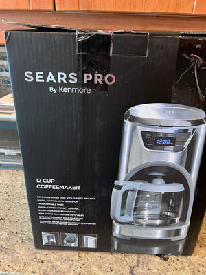 Sears Pro by Kenmore 12 Cup Coffeemaker (IN BOX)
