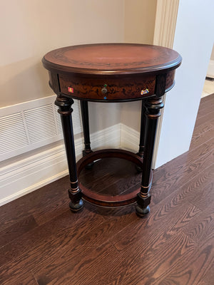 Bombay Round Accent Table