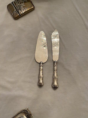 Birks Sterling Silver Cake Serving Lot