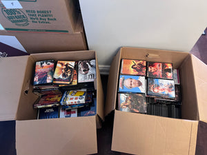 2 Boxes of DVDs Lot (90+)