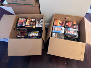 2 Boxes of DVDs Lot (90+)