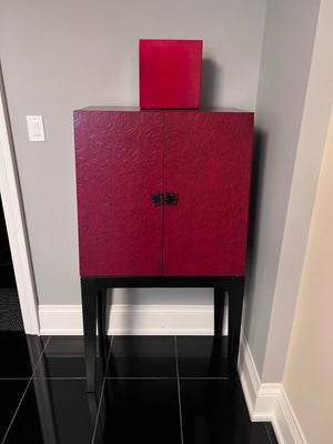 Red Storage Cabinet