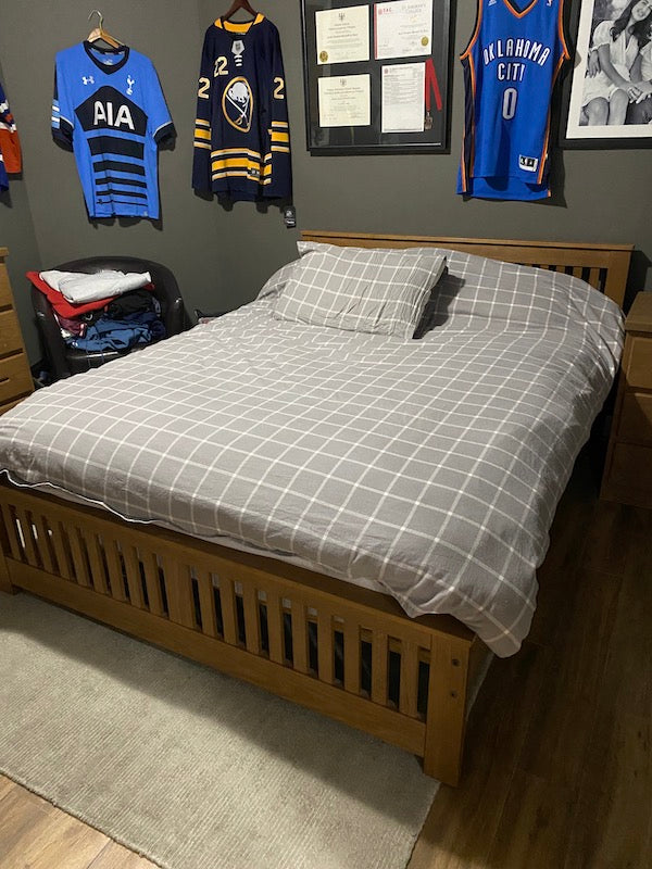 Solid Wood Queen Bed Frame