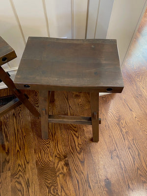 2 Mennonite Made Counter Stools