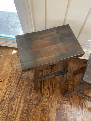 2 Mennonite Made Counter Stools