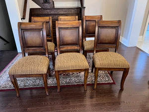 6 Ashley Furniture 'Maressa' Dining Chairs