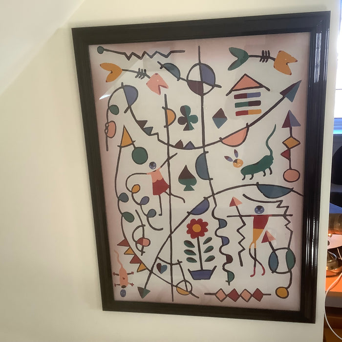 Signed Batik Art from Bali