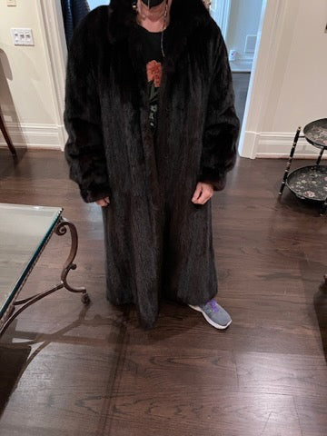 Full Length Mink Fur Coat