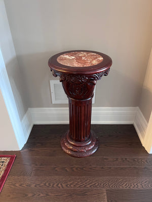 Rosewood Style Pedestal Stand