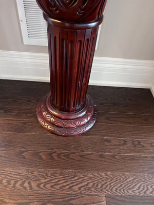 Rosewood Style Pedestal Stand