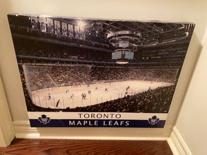Artissimo "Toronto Maple Leafs" Unframed Canvas Art