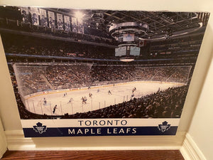 Artissimo "Toronto Maple Leafs" Unframed Canvas Art
