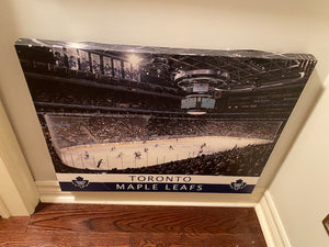 Artissimo "Toronto Maple Leafs" Unframed Canvas Art