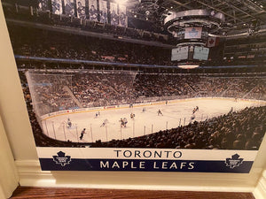 Artissimo "Toronto Maple Leafs" Unframed Canvas Art