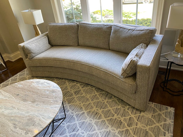 Decor-Rest Salt & Pepper Modern Sofa