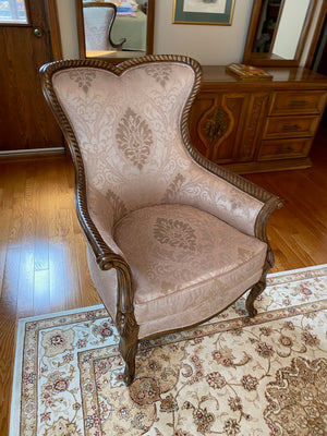 Bombay Wood Frame Armchair