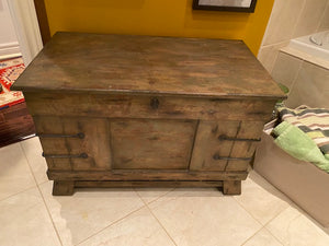 Bassett Furniture Wood Trunk
