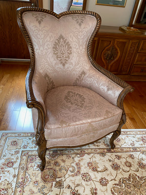 Bombay Wood Frame Armchair