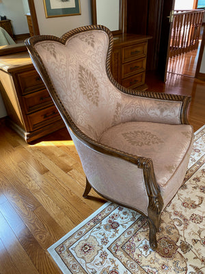 Bombay Wood Frame Armchair