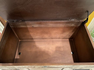 Bassett Furniture Wood Trunk