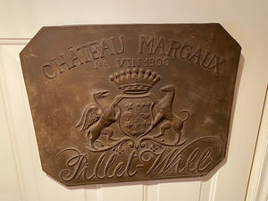 CHATEAU MARGAUX pillet will Wall Plaque