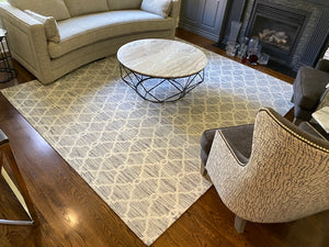 Ren-Wil Rockaway Indigo Rug Art