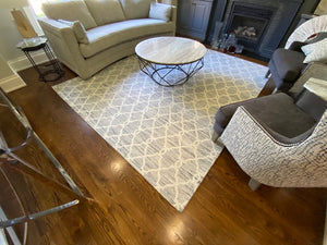 Ren-Wil Rockaway Indigo Rug Art