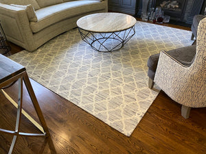 Ren-Wil Rockaway Indigo Rug Art
