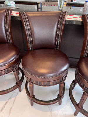 4 Ashley Furniture North Shore Counter Height Bar Stools