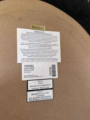 Bombay Company Avera Mirror