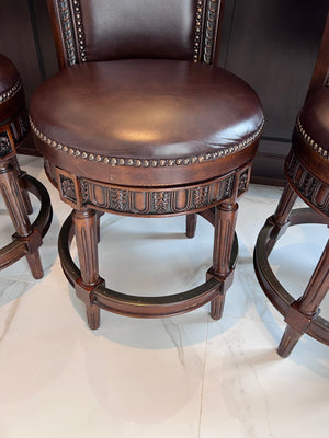 4 Ashley Furniture North Shore Counter Height Bar Stools