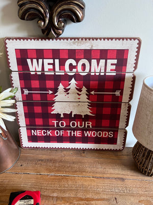'Welcome Sign' Lot