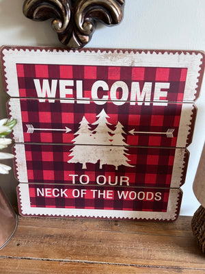 'Welcome Sign' Lot