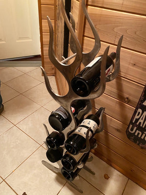 10 BOTTLE WINE RACK