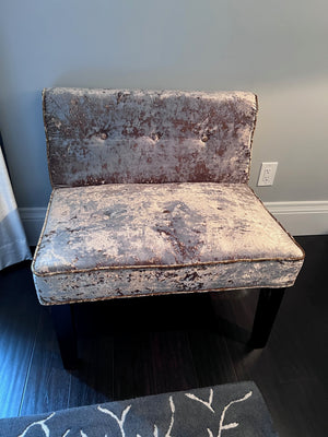 Oversized Velvet Accent Chair (*2 Available)