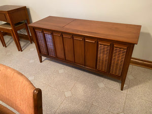 Vintage Philips Custom F.M. Stereophonic High Fidelity Stereo Console