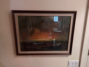 'Storm at Sunset' by William St. Thomas Smith