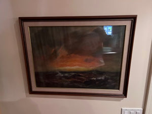 'Storm at Sunset' by William St. Thomas Smith