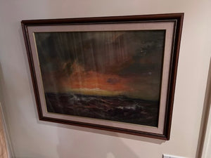 'Storm at Sunset' by William St. Thomas Smith