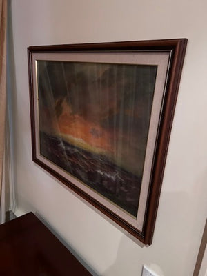 'Storm at Sunset' by William St. Thomas Smith