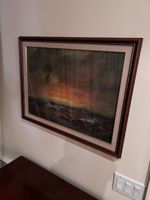 'Storm at Sunset' by William St. Thomas Smith