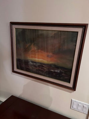 'Storm at Sunset' by William St. Thomas Smith