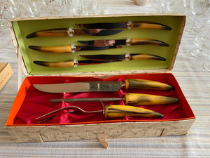 Sheffield Stainless Steel 9 Piece Carving Set