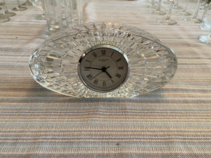Waterford Crystal Large Oval Clock
