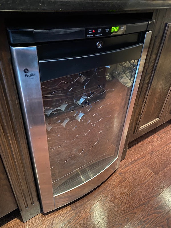 GE Appliances PWR04FANBS Profile Series 4.3 cu. ft. Wine Fridge