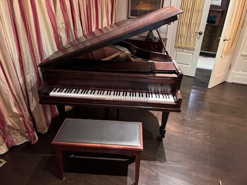 Antique Baby Grand "No Name" Piano, circa early 1900's