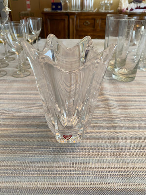 Orrefors Sweden Crystal Vase