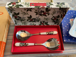 BRAND NEW Christmas Serving Utensil/Bowl Lot