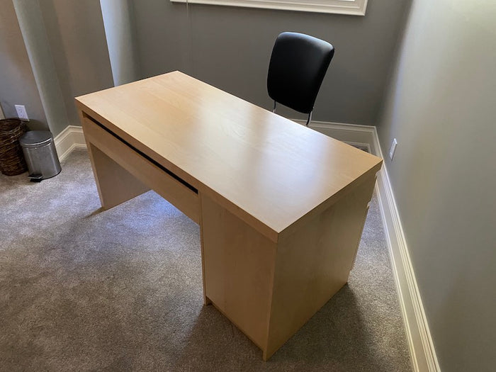 IKEA Desk + Computer Chair